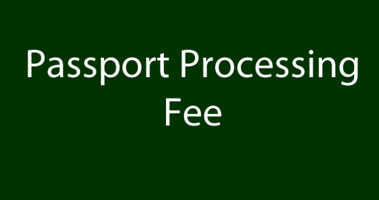 Picture of Passport Processing Fee
