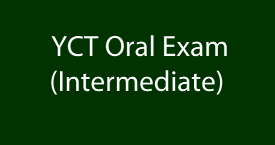 Picture of YCT Oral Exam (Intermediate)