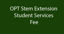 Picture of OPT STEM Extension Student Services Fee