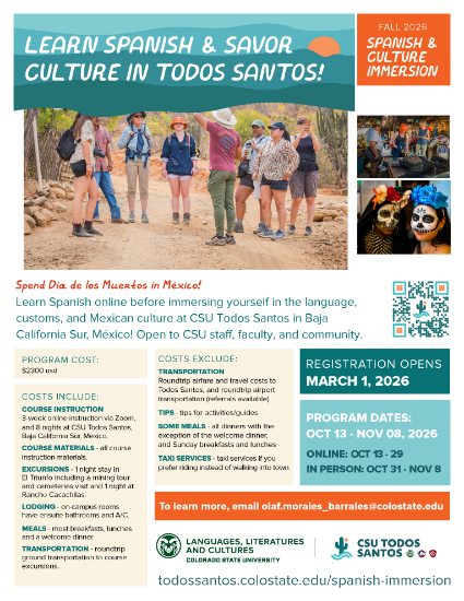 Picture of Spanish Immersion Fall 2026